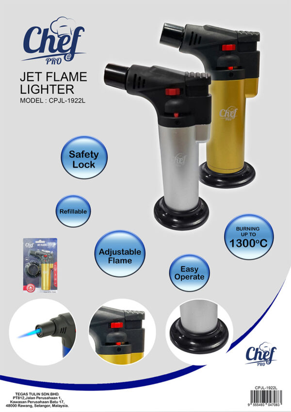 Chef Pro Jet Flame Lighter - Image 2