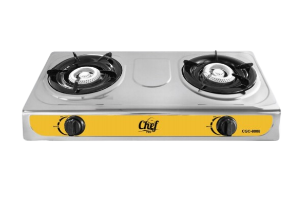 Chef Pro Double Gas Stove